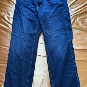 Old Navy Men's Deep Blue Loose Jeans